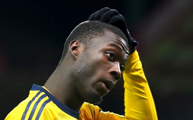 Arteta Drop Nicolas Pepe