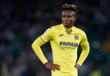 Super Eagles forward Chukwueze