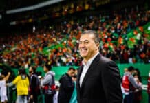 Nigeria's Super Eagles head coach Jose Peseiro