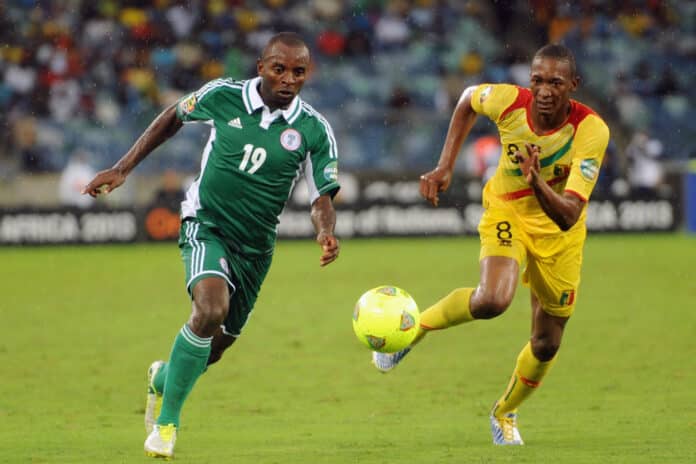 Super Eagles player, Sunday Mba