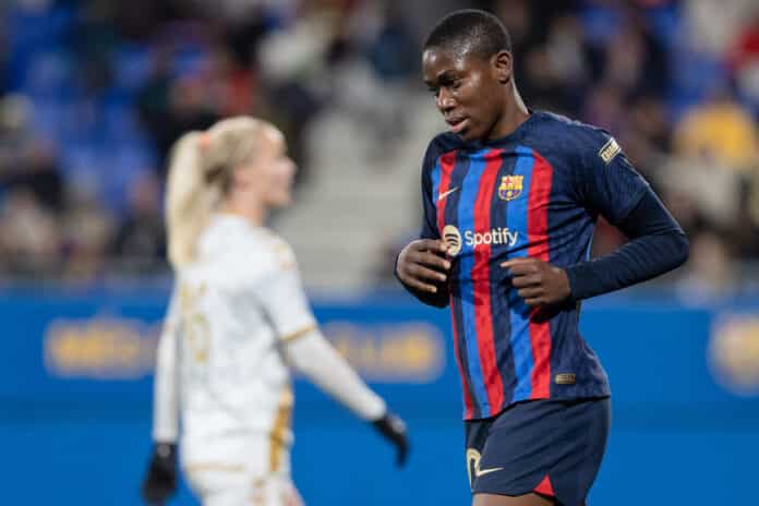 Super Falcons legend at FC Barcelona