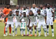 Super Eagles team photo