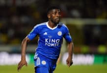 Kelechi Iheanacho in action for Leicester City