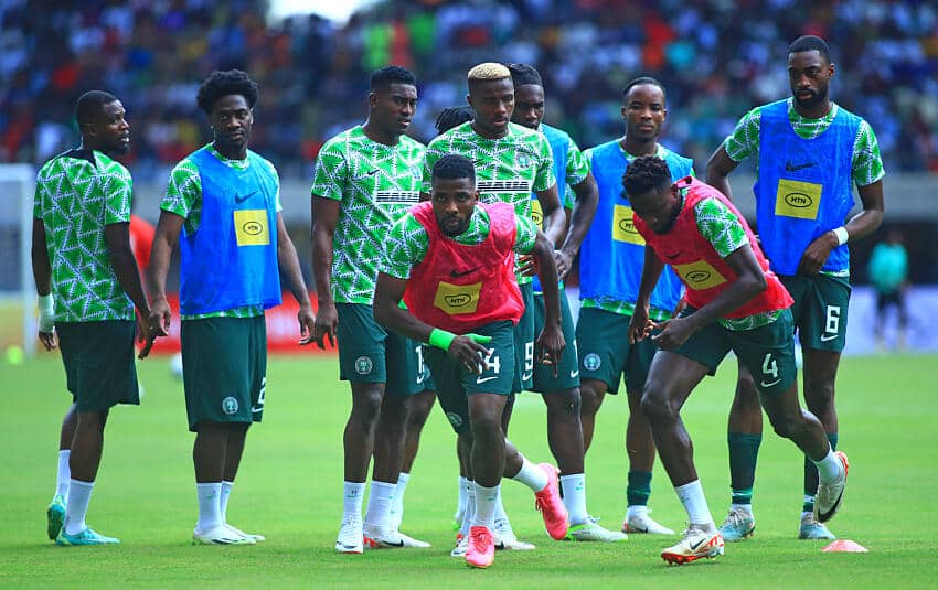 Super Eagles players