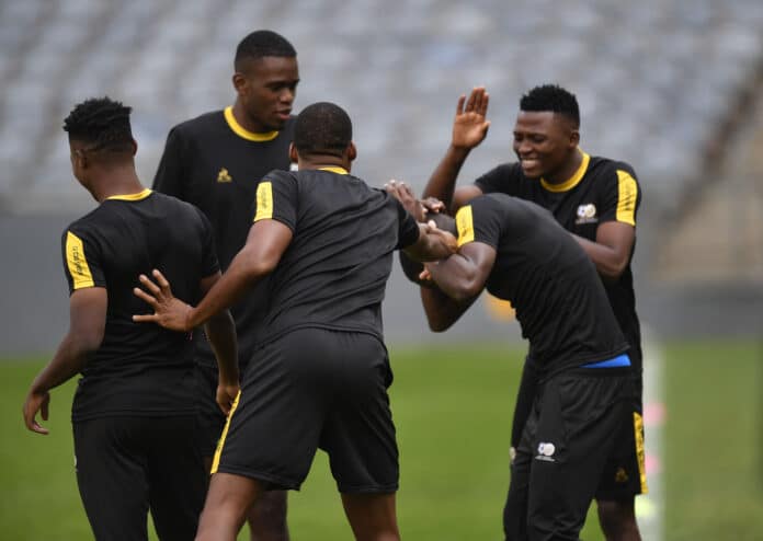 Bafana Bafana players training ahead of Ivory Coast friendly