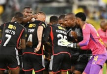Orlando Pirate team during 2023 MTN8 final match