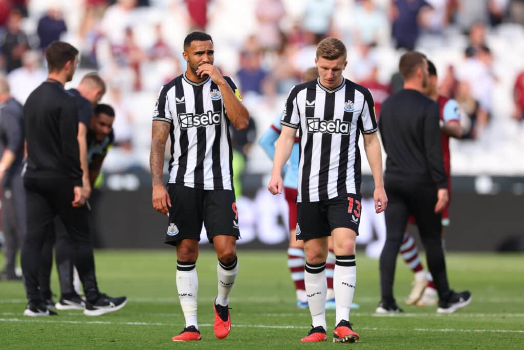 Newcastle United players