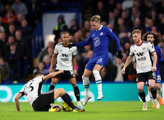 EPL match between Fulham vs Chelsea